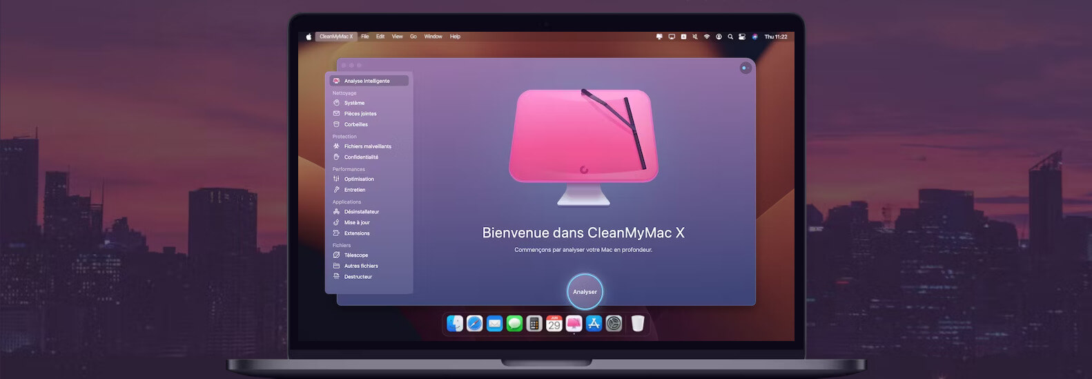 CleanMyMac X interface