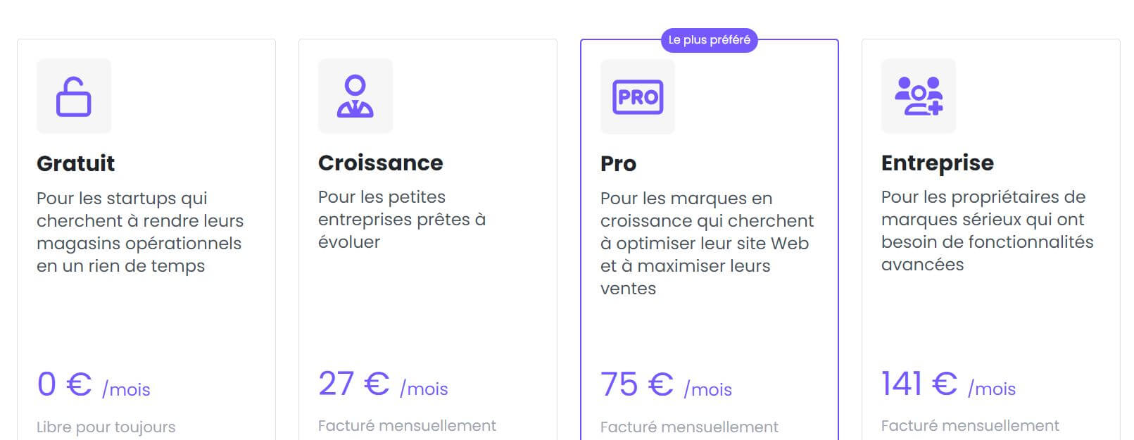 Debutify prix