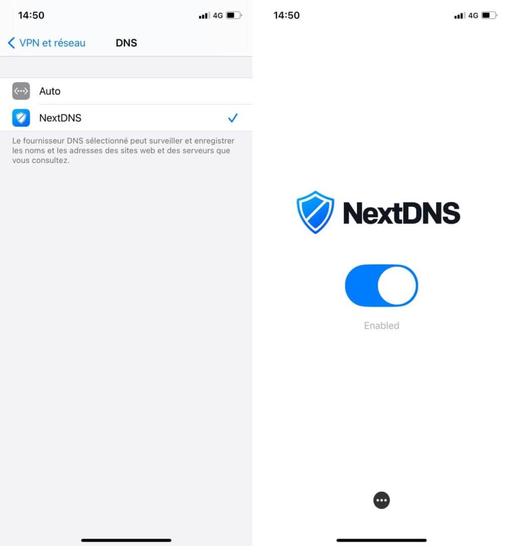 NextDNS mobile