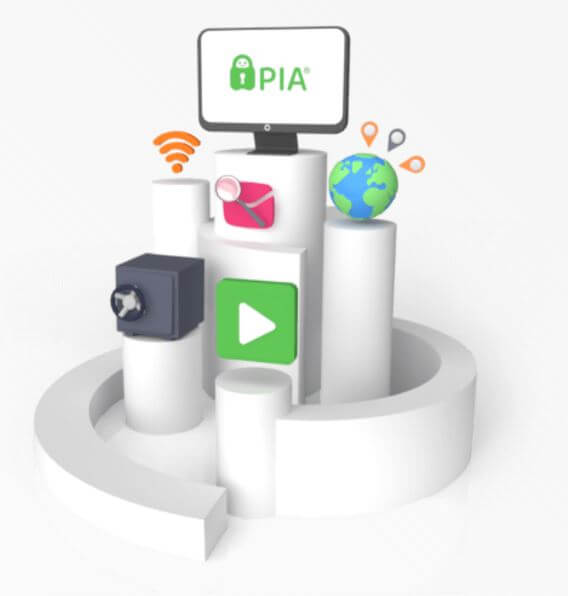 Pia VPN fonctionnalités