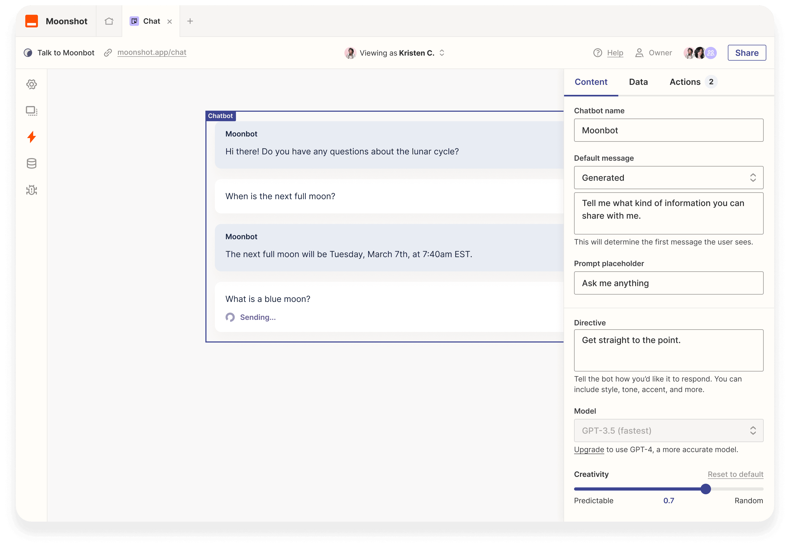 Zapier interface