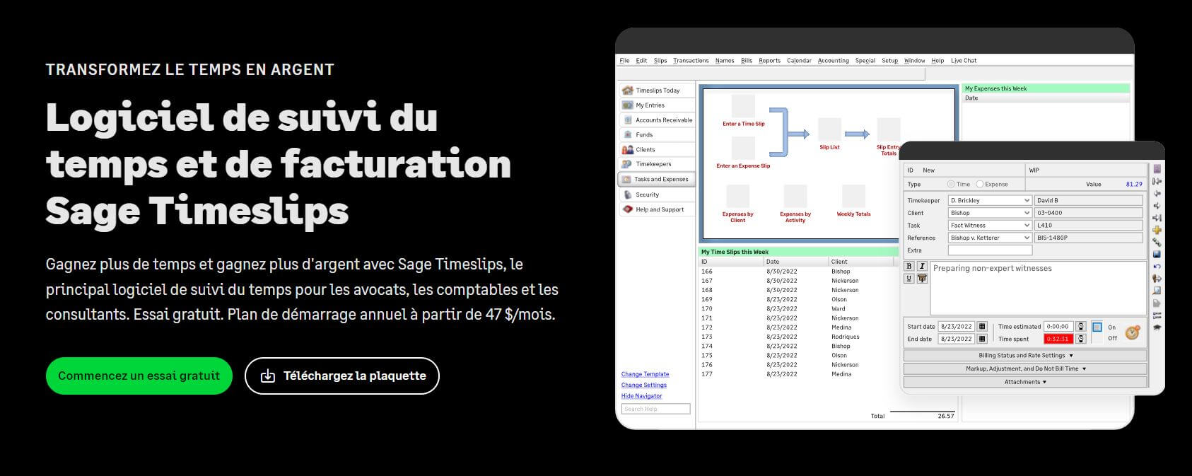 Sage Timeslips couverture