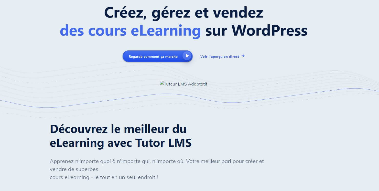 Tutor LMS couverture