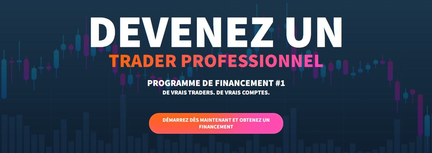 Earn2Trade accueil