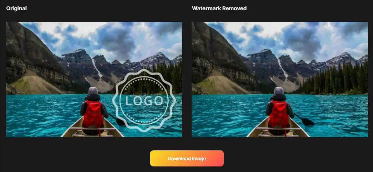 WatermarkRemover.io suppression de logos